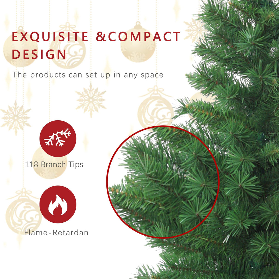 Jeco 3 Ft Tacoma Pine Artificial Christmas Tree 3 Feet Green - Diamond Home USA