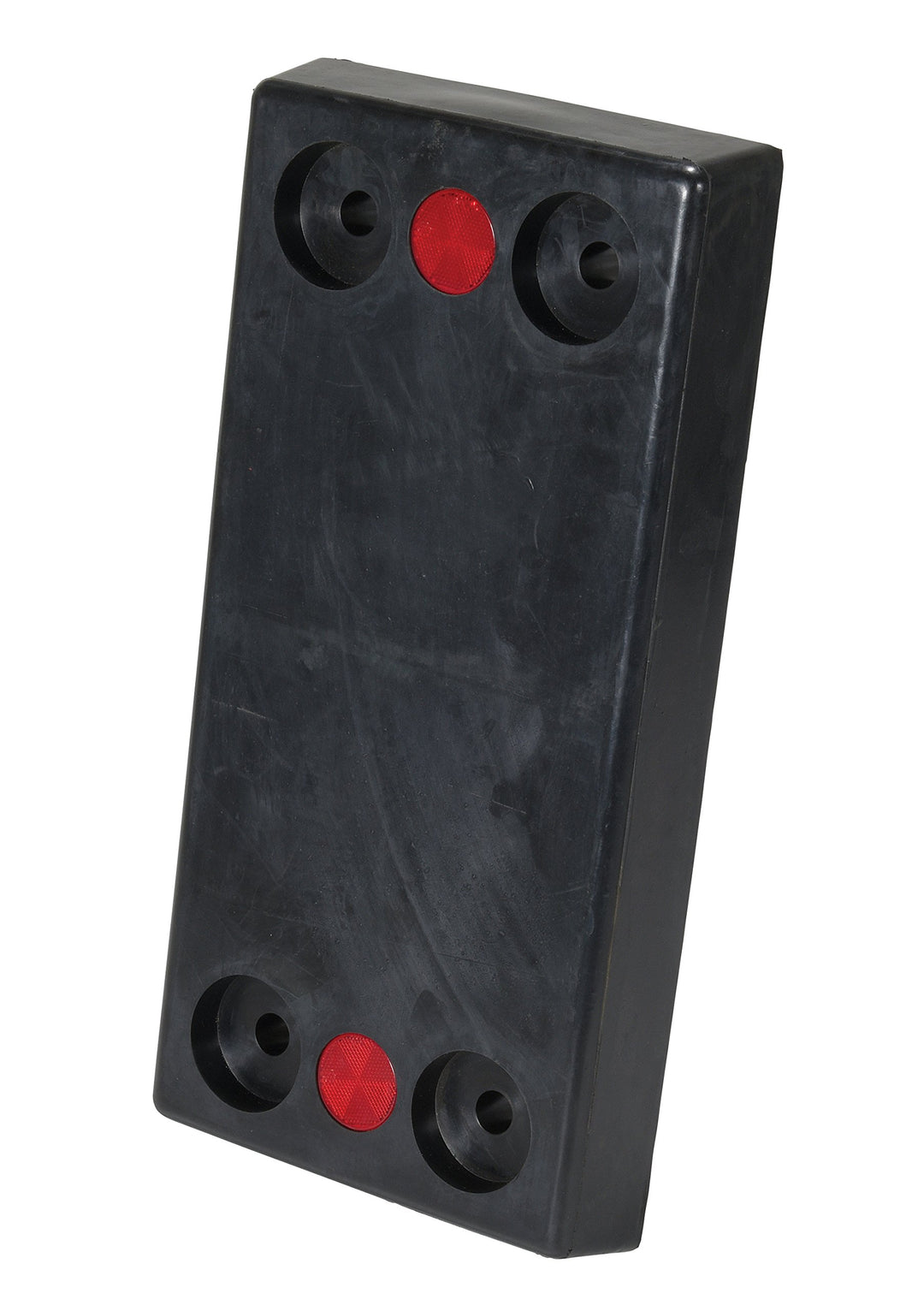 Vestil B-1224-3 Rubber Molded ock Bumper Rectangular 12" Height 24" Width 3" - Diamond Home USA