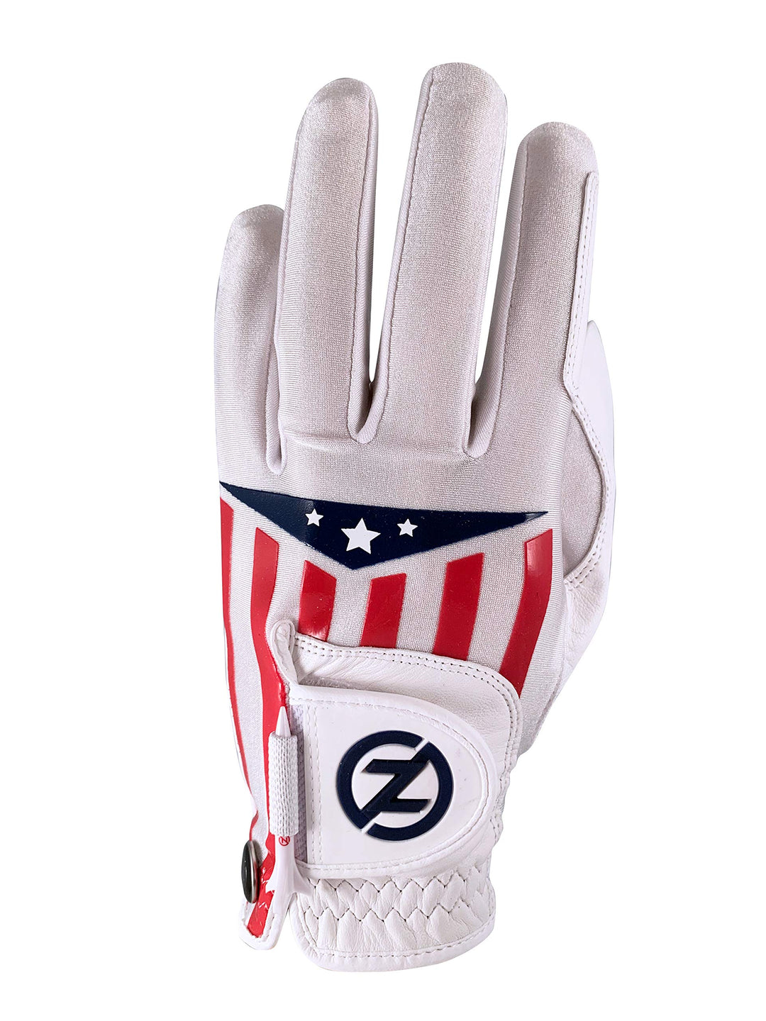 Zero Friction Americana Cabretta Elite Golf Glove White LH