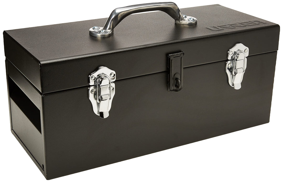URREA Tool Box - 18" x 7.5" x 7.5" Heavy-Duty Mobile Tool Carrier with 20