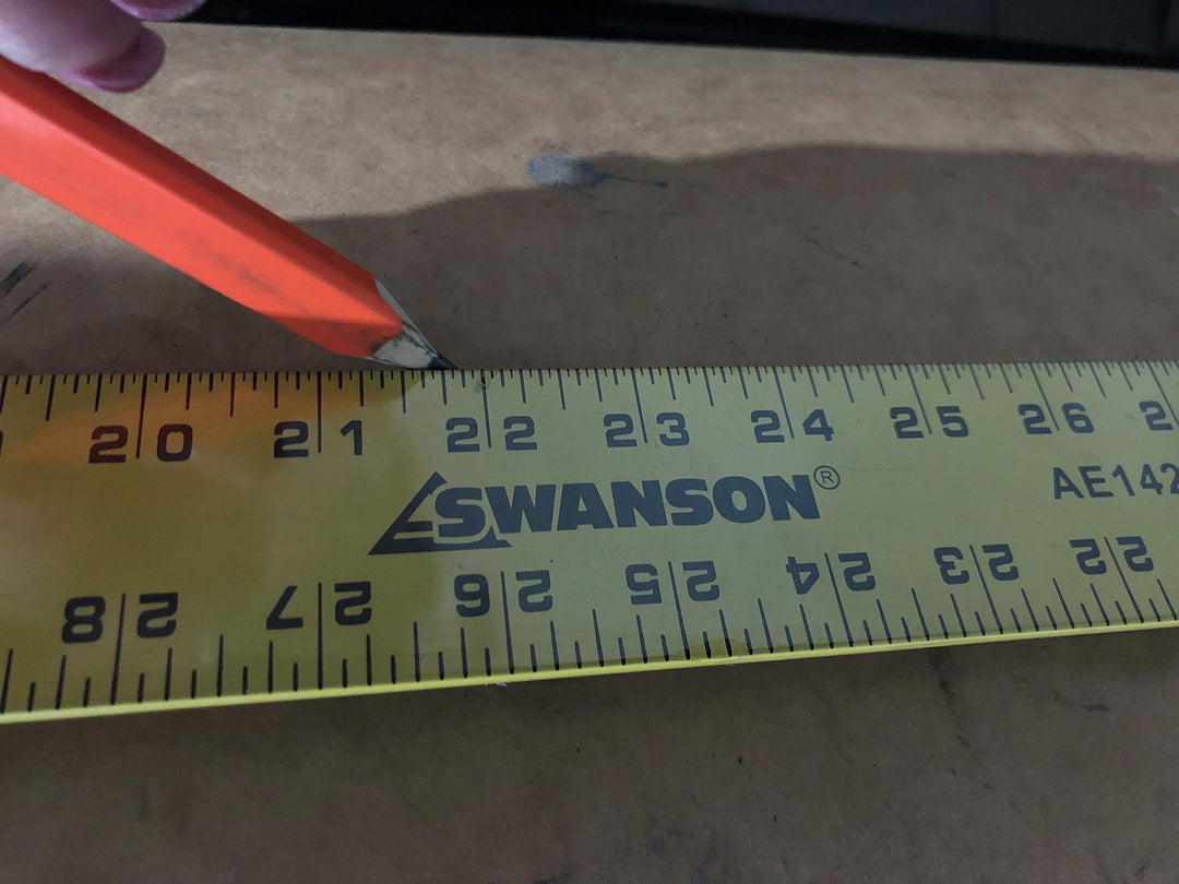 Swanson Tool AE142 48-Inch Straight Edge (Yellow) - Diamond Home USA