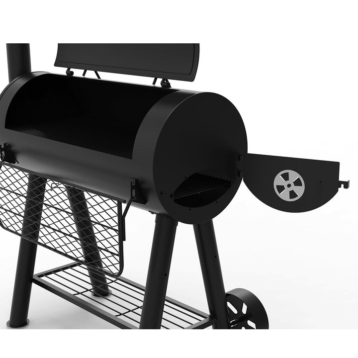 Dyna-Glo Signature Series DGSS675CB-D Heavy-Duty Barrel Charcoal Grill - Diamond Home USA