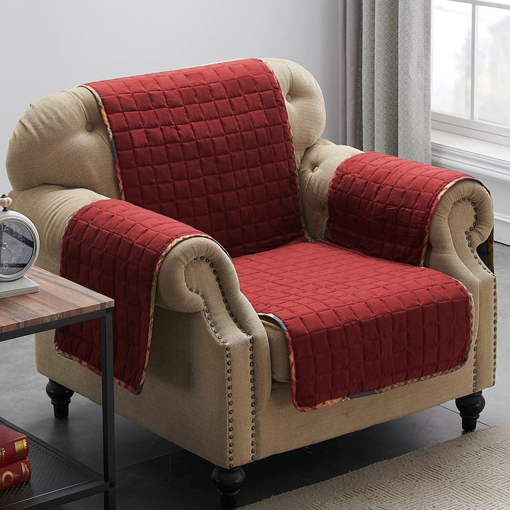 Barefoot Bungalow Gold Rush Armchair Protector Sunset - Diamond Home USA