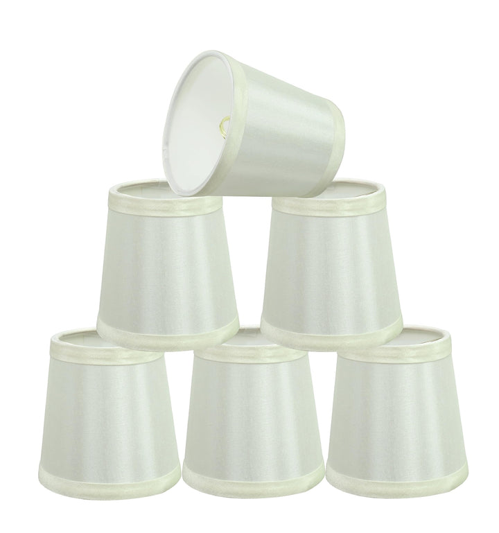 Aspen Creative 32712-6 Small Hardback Empire Shape Chandelier Set (6 Pack)