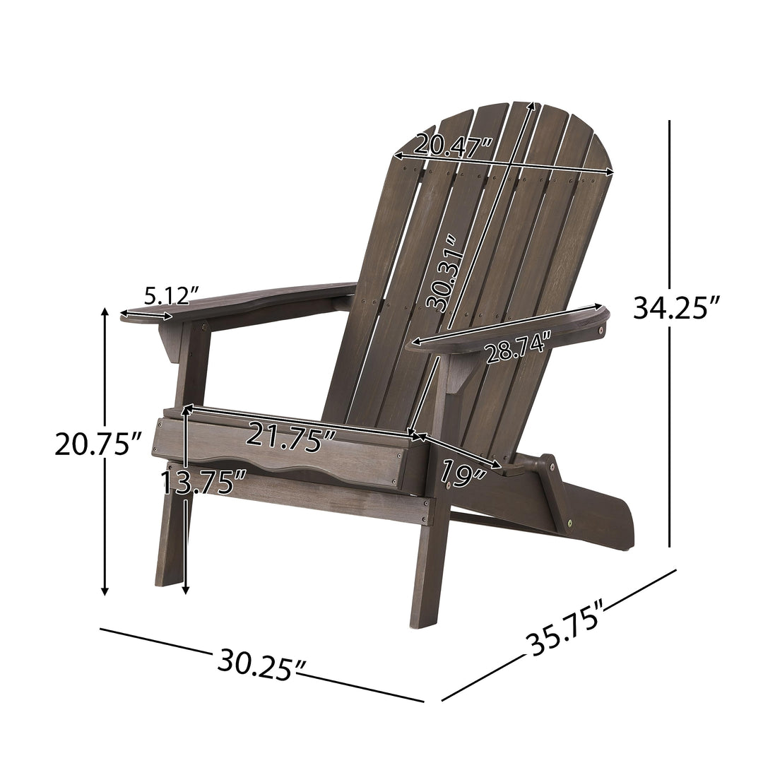 Christopher Knight Home Doris Outdoor Adirondack Chair (Set of 2)