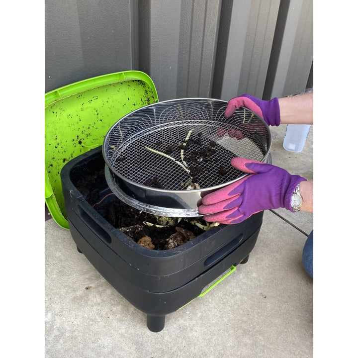 Maze Worm Farm (3 Trays) with Black Plastic - Diamond Home USA