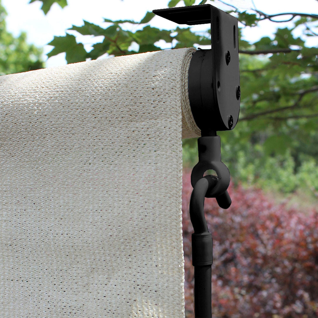 Radiance 0371572 Cordless Exterior Solar Shade Sand Dollar 72x72 - Diamond Home USA