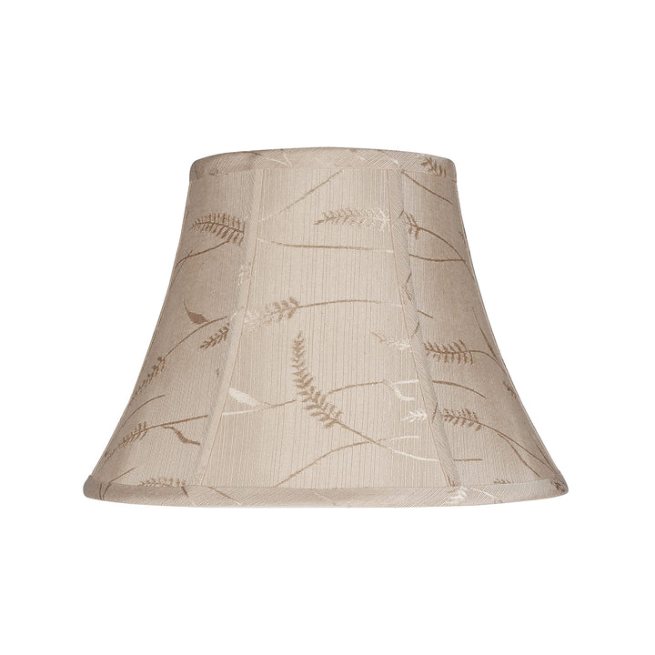 Aspen Creative 30092 Transitional Bell Shape Spider Construction Lamp Shade in