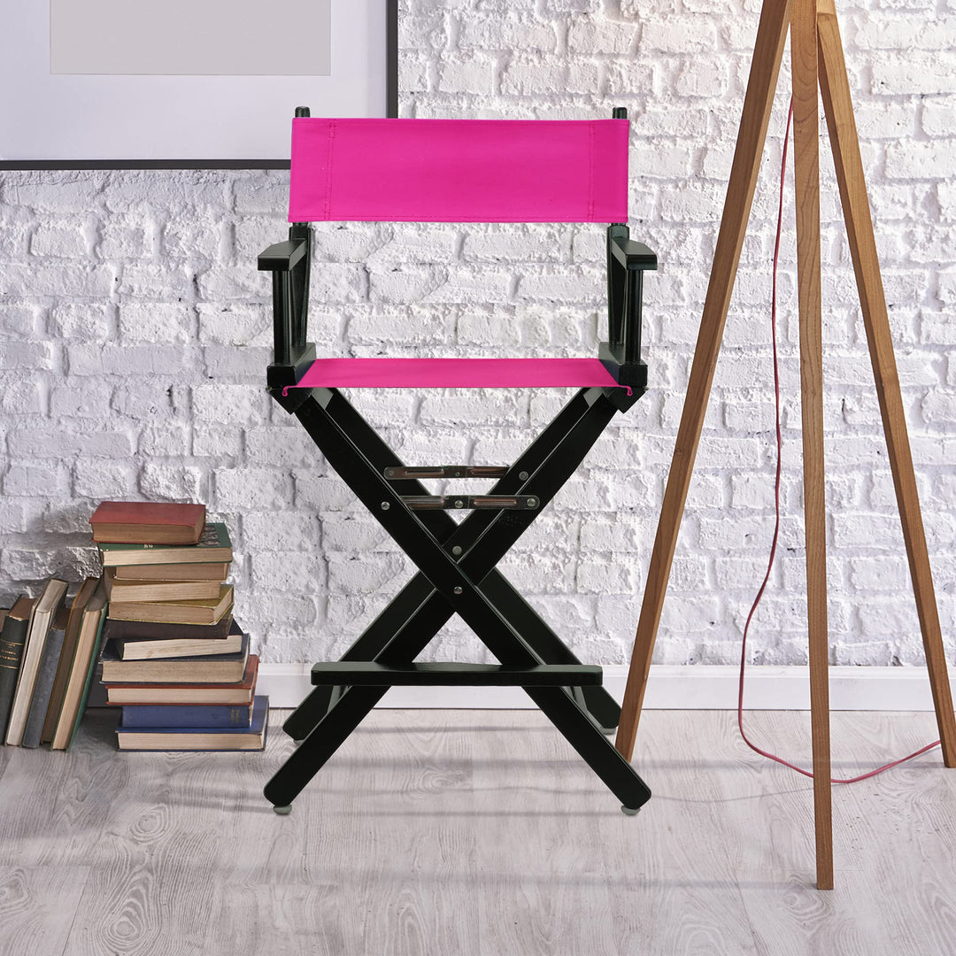 Casual Home 24" Counter Height Directors-Chairs Frame/Natural/Wheat Canvas