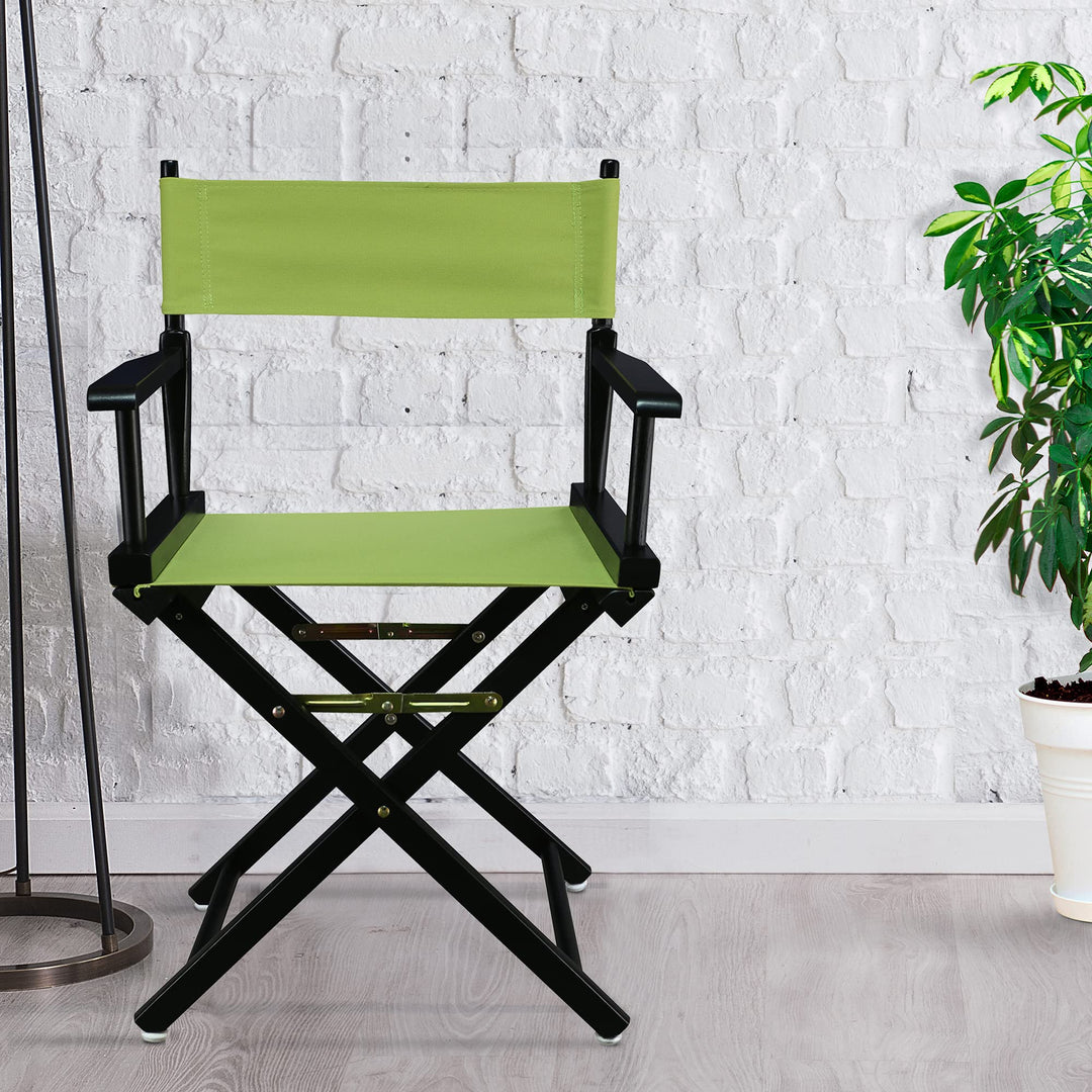 Casual Home Frame/Gold Canvas 18" Classic Height Directors-Chairs