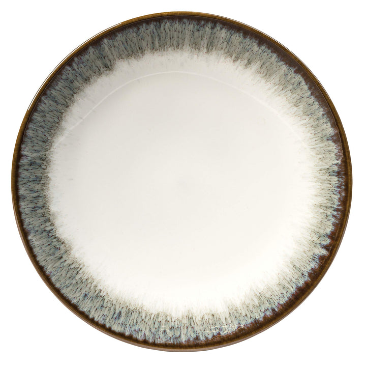 Novelle 16-Piece Casual Moss Porcelain Dinnerware Set (Service for 4) - Diamond Home USA