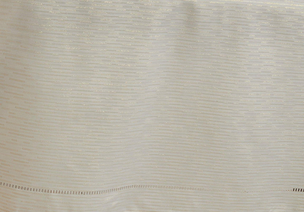 SARO LIFESTYLE 4009.I308B Linette Collection Hemstitched Design Table Runner 13"x108" - Diamond Home USA