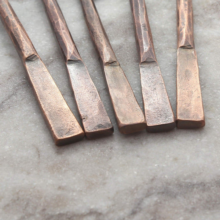 20-piece Copper Antique 4-person Flatware Set Modern Contemporary Stainless - Diamond Home USA