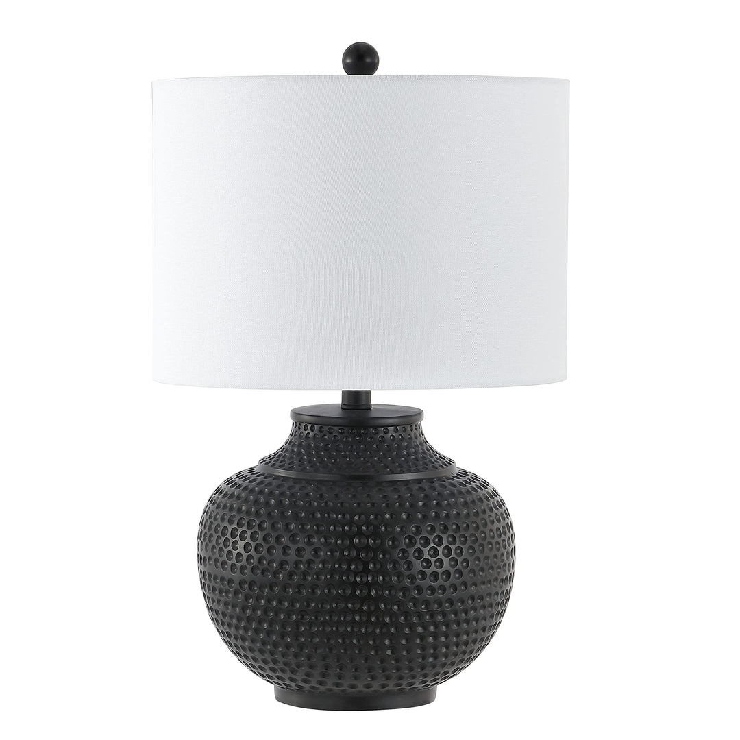 Lighting 21.5" Table Lamp 13" W X D 22" H Black Modern Contemporary Bulbs - Diamond Home USA