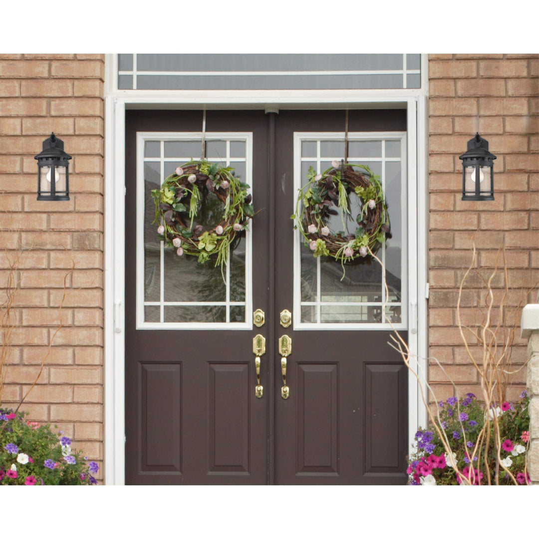 Westinghouse 6114100 Sargut Traditional One-Light Outdoor Wall Light Textured - Diamond Home USA