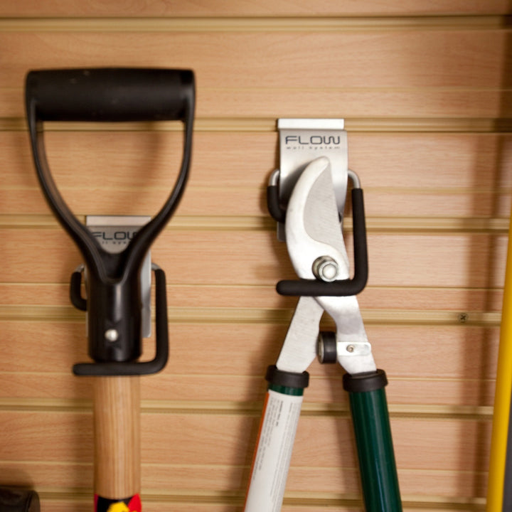 Flow Wall FSH-039-4 S-Hook Model for Garage Organization Systems 4-Pack - Diamond Home USA