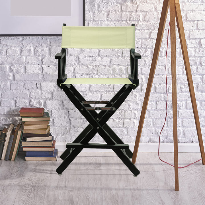 Casual Home 24" Counter Height Directors-Chairs Frame/Natural/Wheat Canvas