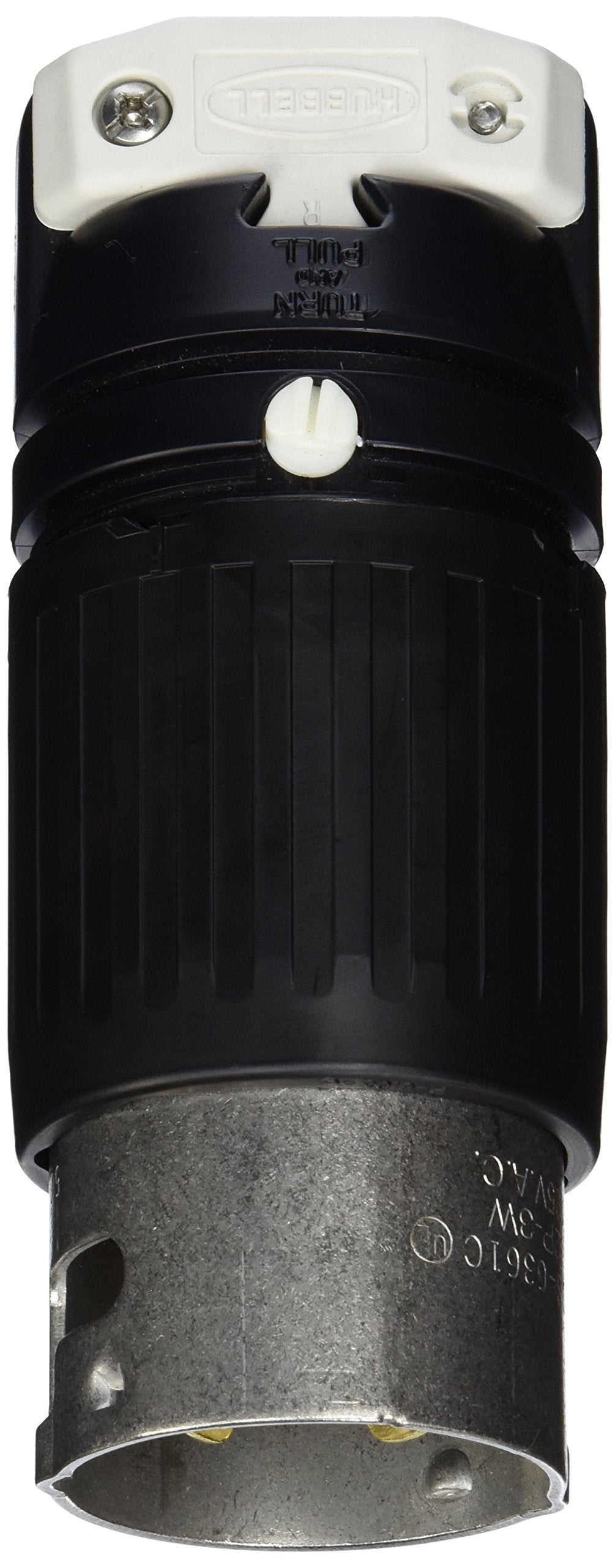 Hubbell CS6361C Locking Plug 50 amp 125V 2 Pole and 3 Wire - Diamond Home USA