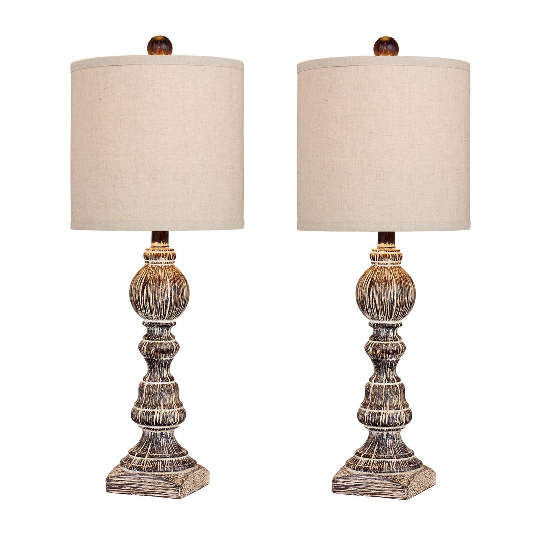 Cory Martin W-6241CABR-2PK Fangio Lighting's #6241CABR-2pk Pair of 26 in.