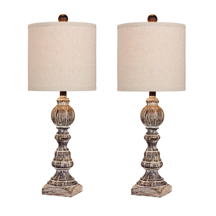 Cory Martin W-6241CABR-2PK Fangio Lighting's #6241CABR-2pk Pair of 26 in.