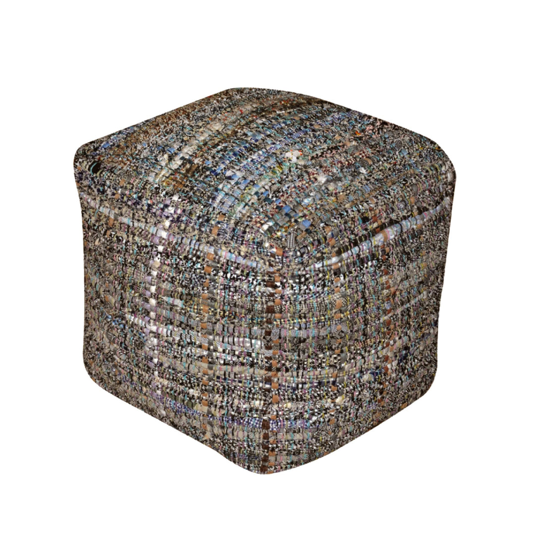 Christopher Knight Home Harris Fabric Pouf Khaki