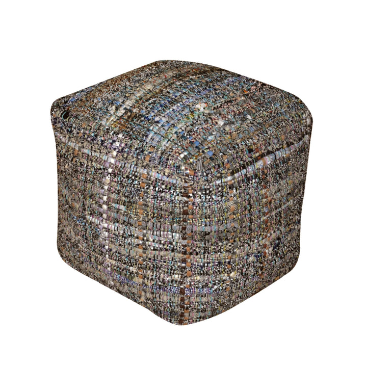 Christopher Knight Home Harris Fabric Pouf Khaki