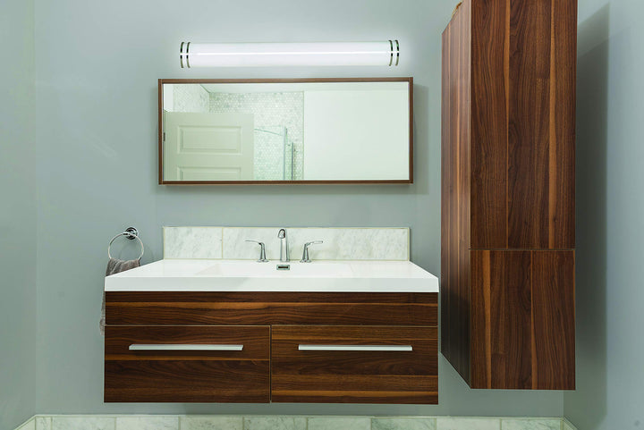 Nuvo 62/1032 Glamour LED Lighting Fixture 49" Vanity Brushed Nickel Finish-Lamps - Diamond Home USA