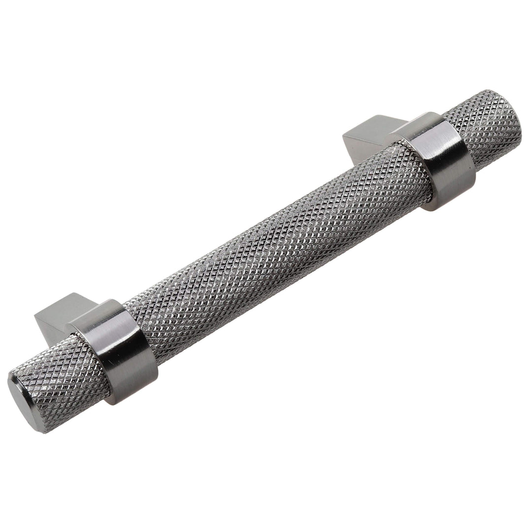 3 in Screw Center Solid Steel Bar Pull Cabinet Handle (Pack of 10) Satin - Diamond Home USA
