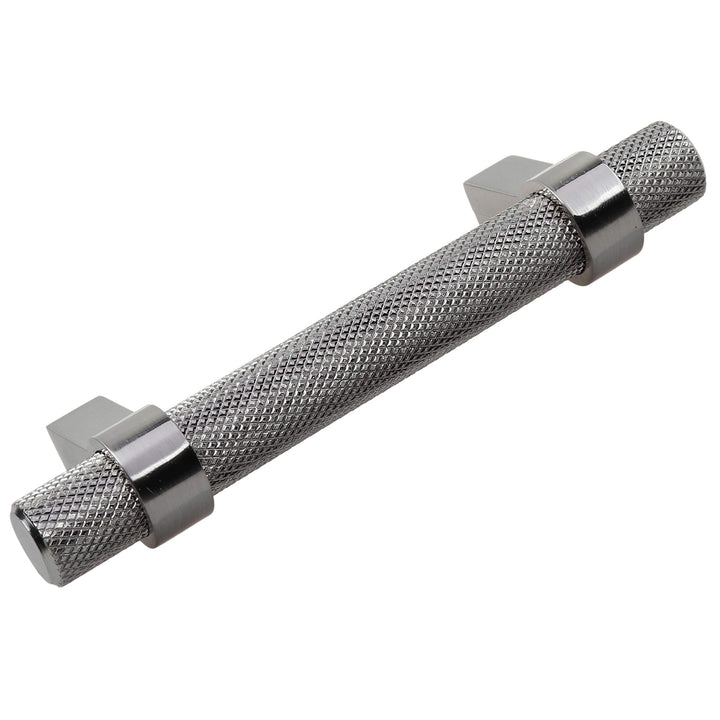 3 in Screw Center Solid Steel Bar Pull Cabinet Handle (Pack of 10) Satin - Diamond Home USA