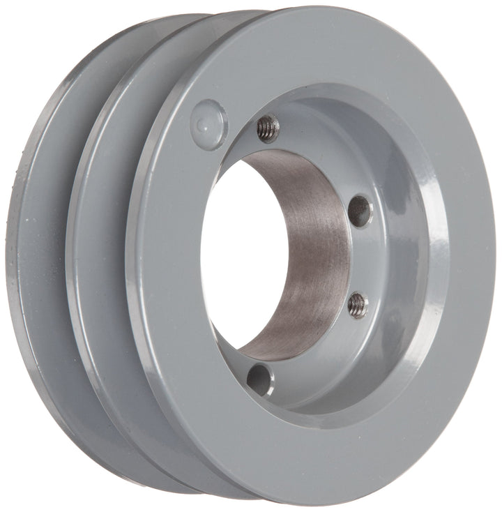 TB Woods 602B Classical V-Belt Sheave B Belt Section 2 Grooves SDS Bushing