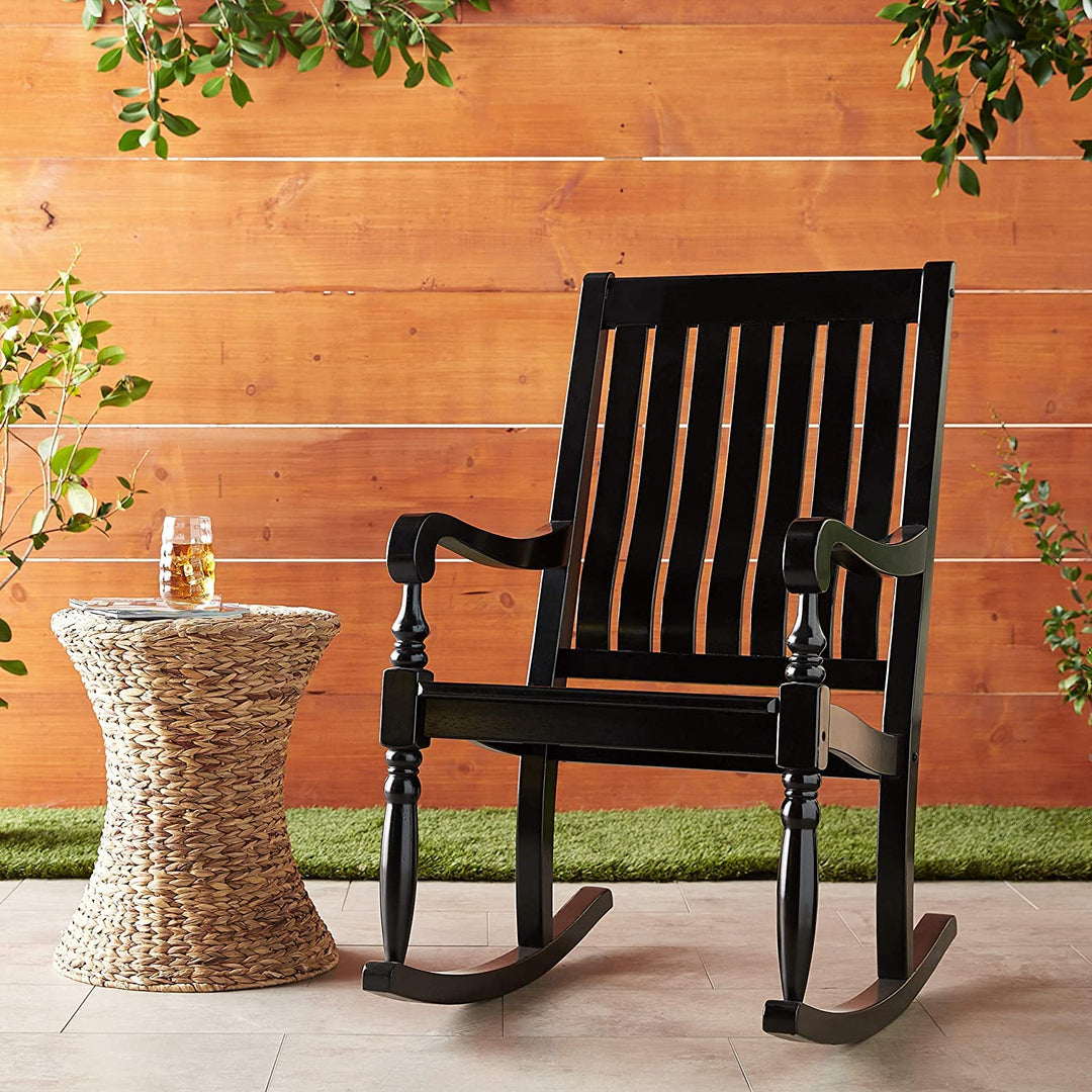 Cambridge Casual Thames Oversized Rocking Chair/Black