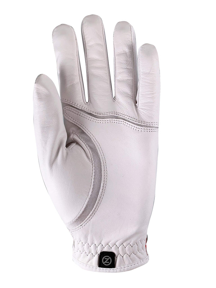 Zero Friction Americana Cabretta Elite Golf Glove White LH
