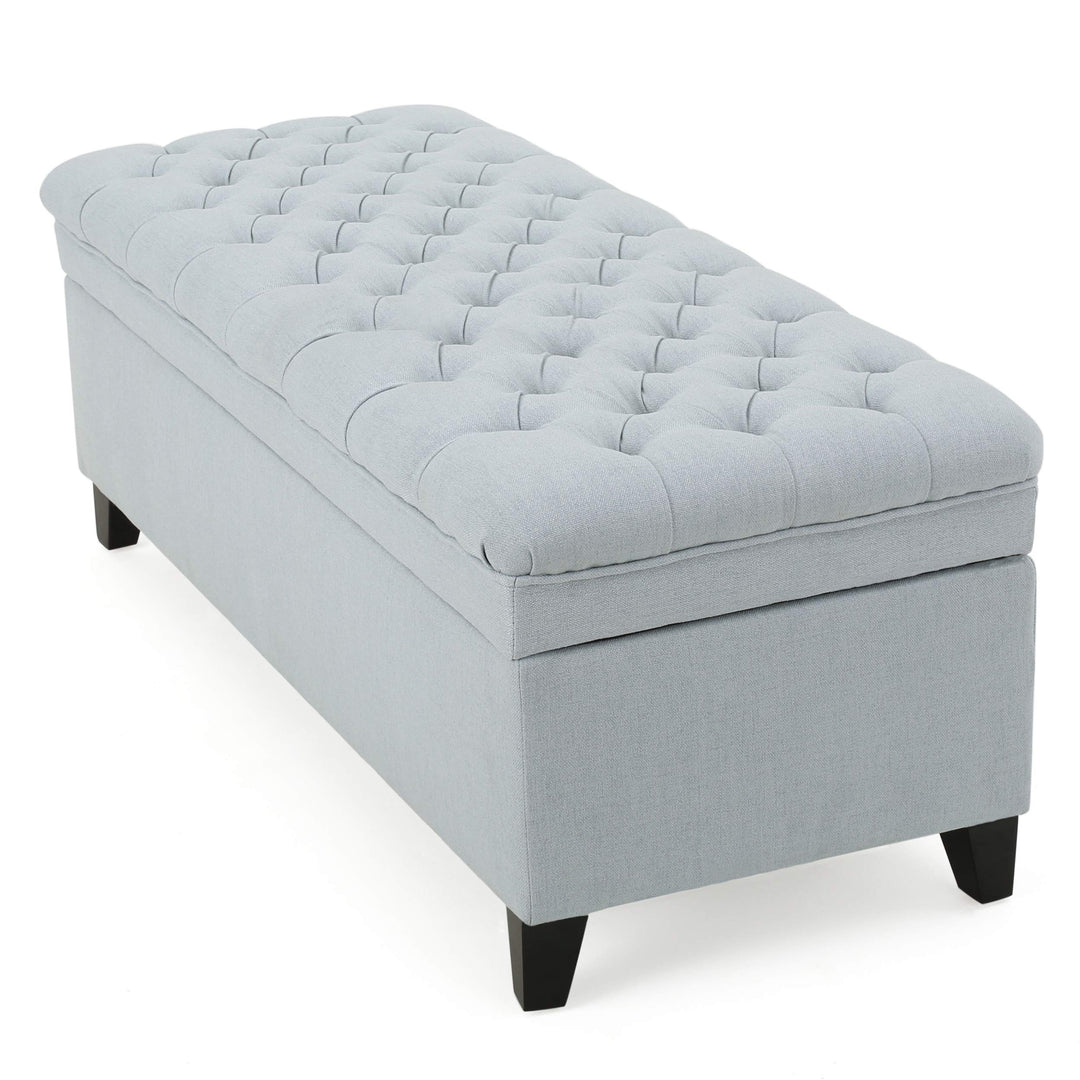 Christopher Knight Home Juliana Fabric Storage Ottoman