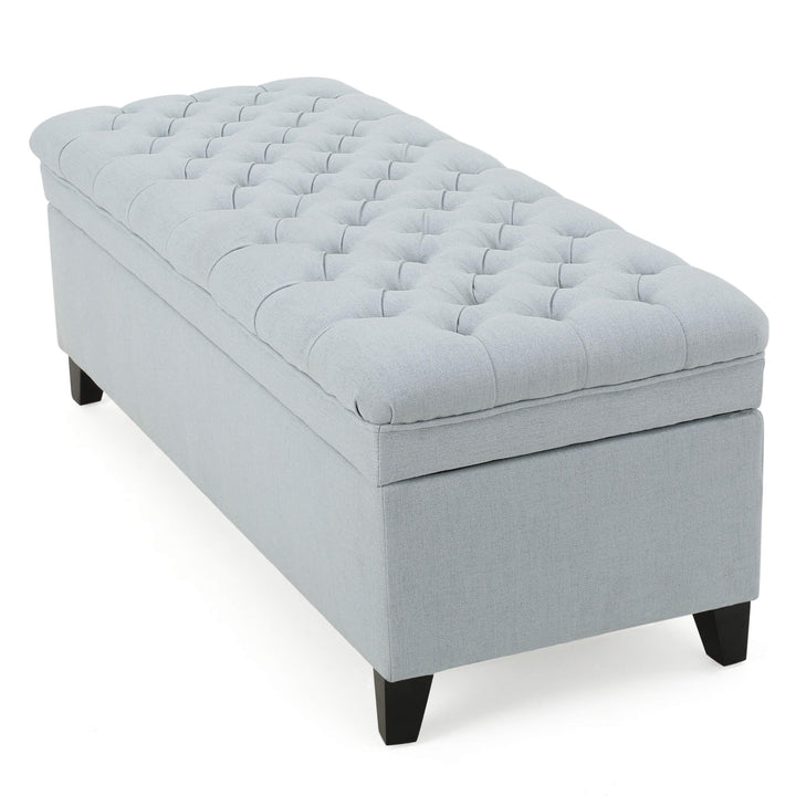 Christopher Knight Home Juliana Fabric Storage Ottoman