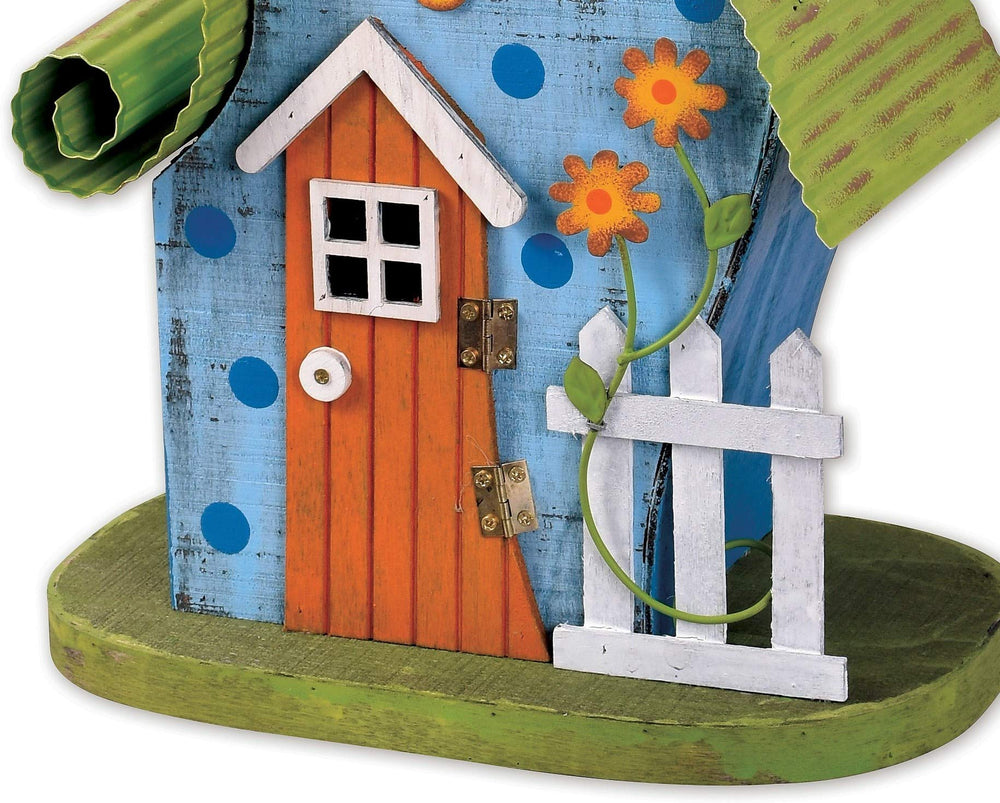 Sunset Vista Designs Country Gardens Getaway Fairytale Decorative Birdhouse - Diamond Home USA