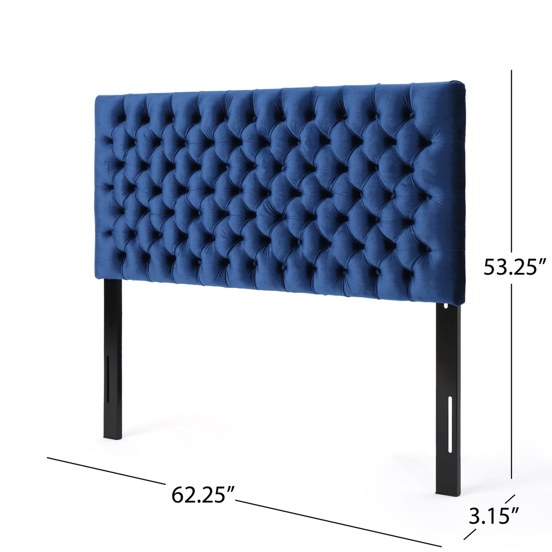 Jezebel Adjustable Velvet Headboard by Christopher Knight Home