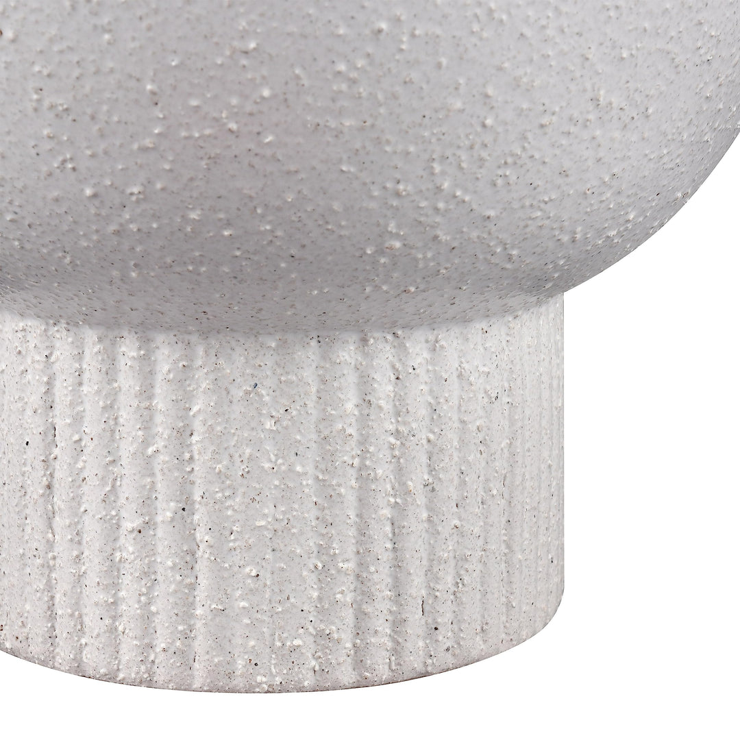 Vase Large Beige Modern Contemporary Ceramic - Diamond Home USA