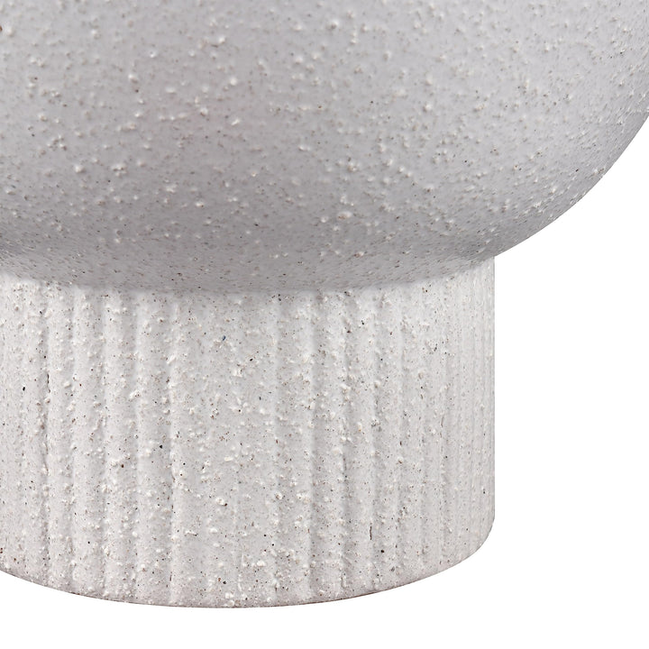 Vase Large Beige Modern Contemporary Ceramic - Diamond Home USA