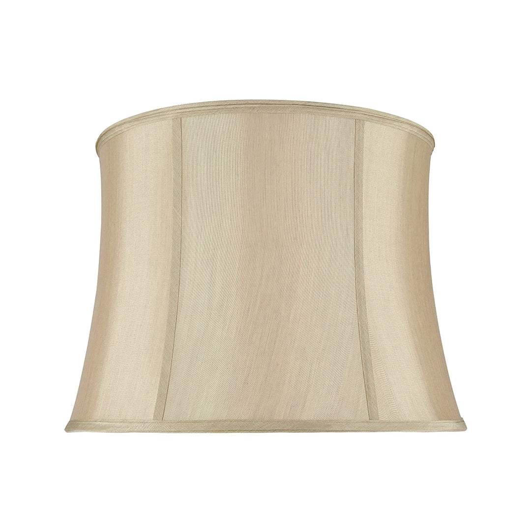 Bell Shape Spider Construction Lamp Shade In Gold Taupe (14" X 16" 12")