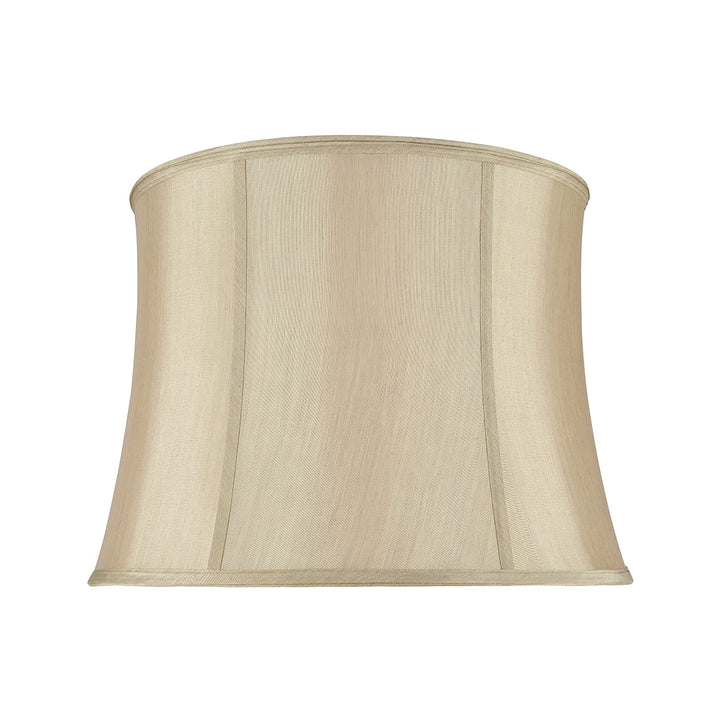 Bell Shape Spider Construction Lamp Shade In Gold Taupe (14" X 16" 12")