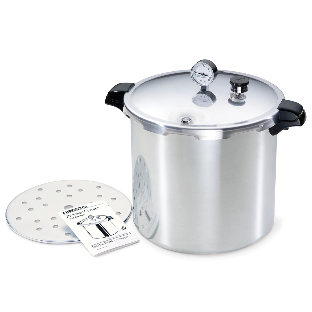 Presto 01781 Pressure Canner and Cooker 23 qt Silver - Diamond Home USA