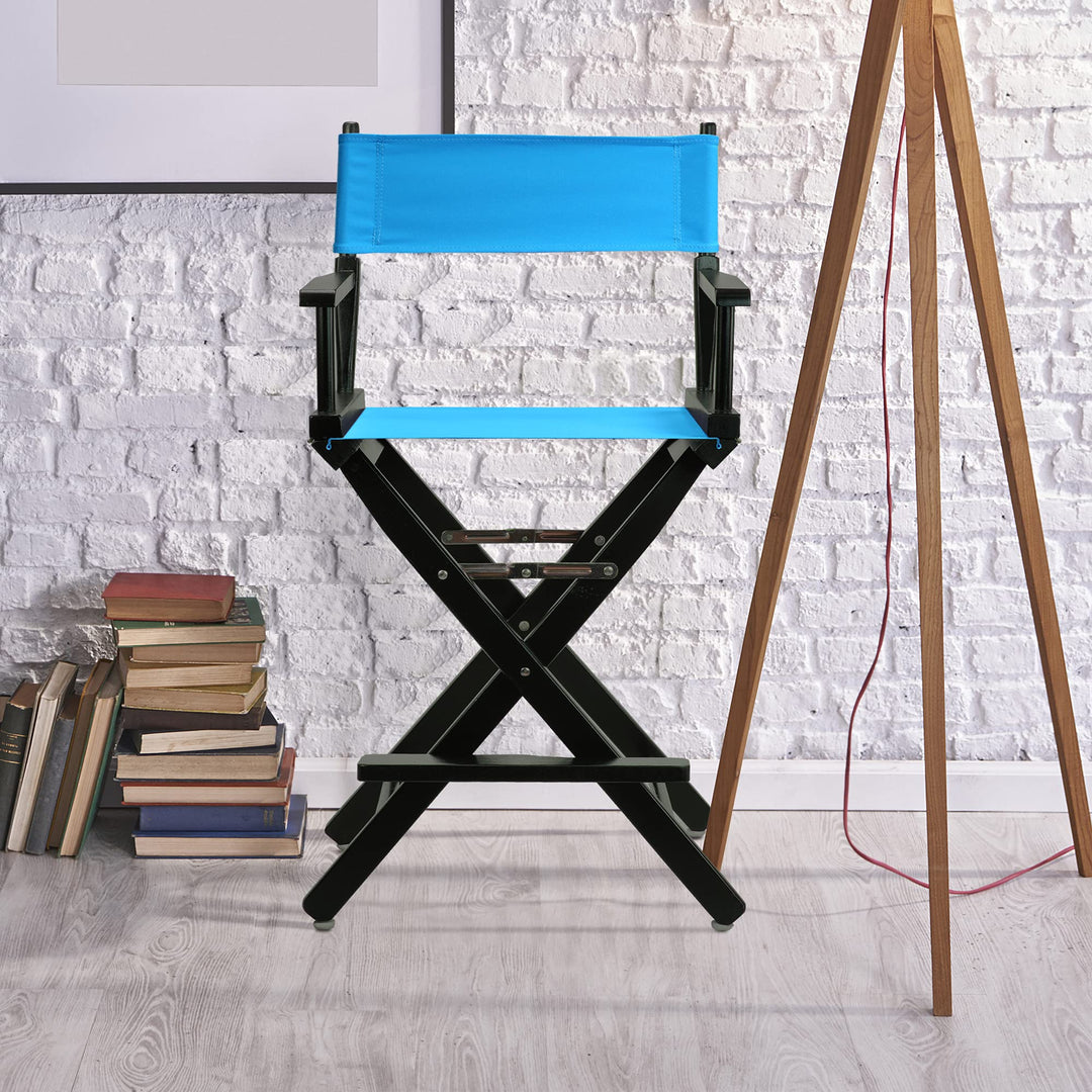 Casual Home 24" Counter Height Directors-Chairs Frame/Natural/Wheat Canvas