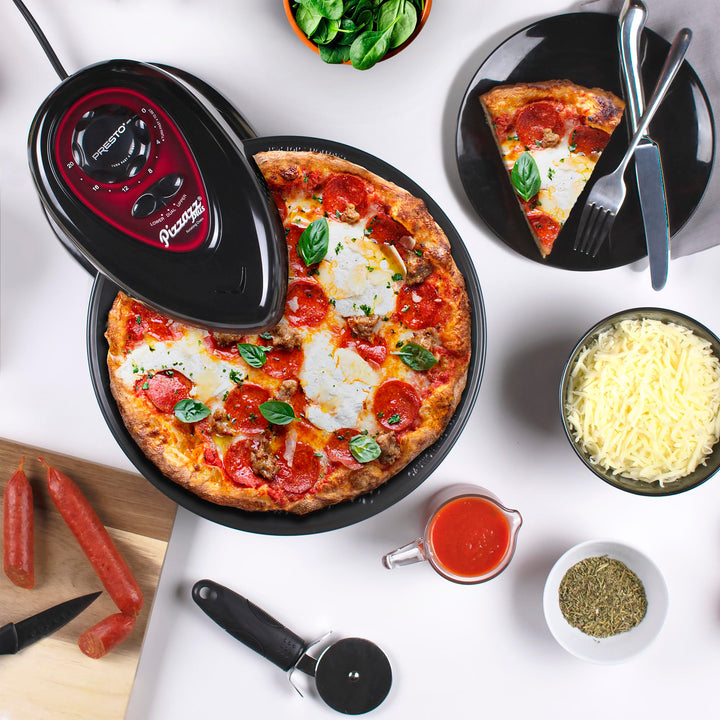 Presto 03430 Pizzazz Plus Rotating Oven Black