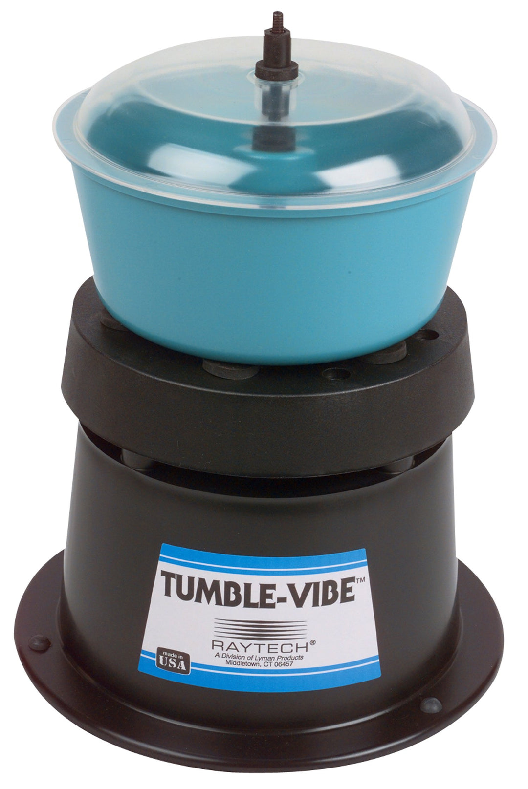 Raytech 23-001 TV-5 Standard Vibratory Plastic Tumbler 0.05 Cubic feet Bowl