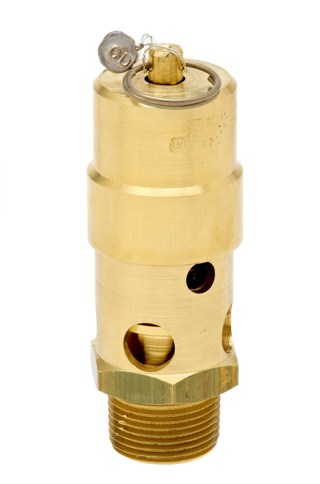 Control Devices W12-0A200 w eries Brass oft eat Asme afety Valve 200 Psi