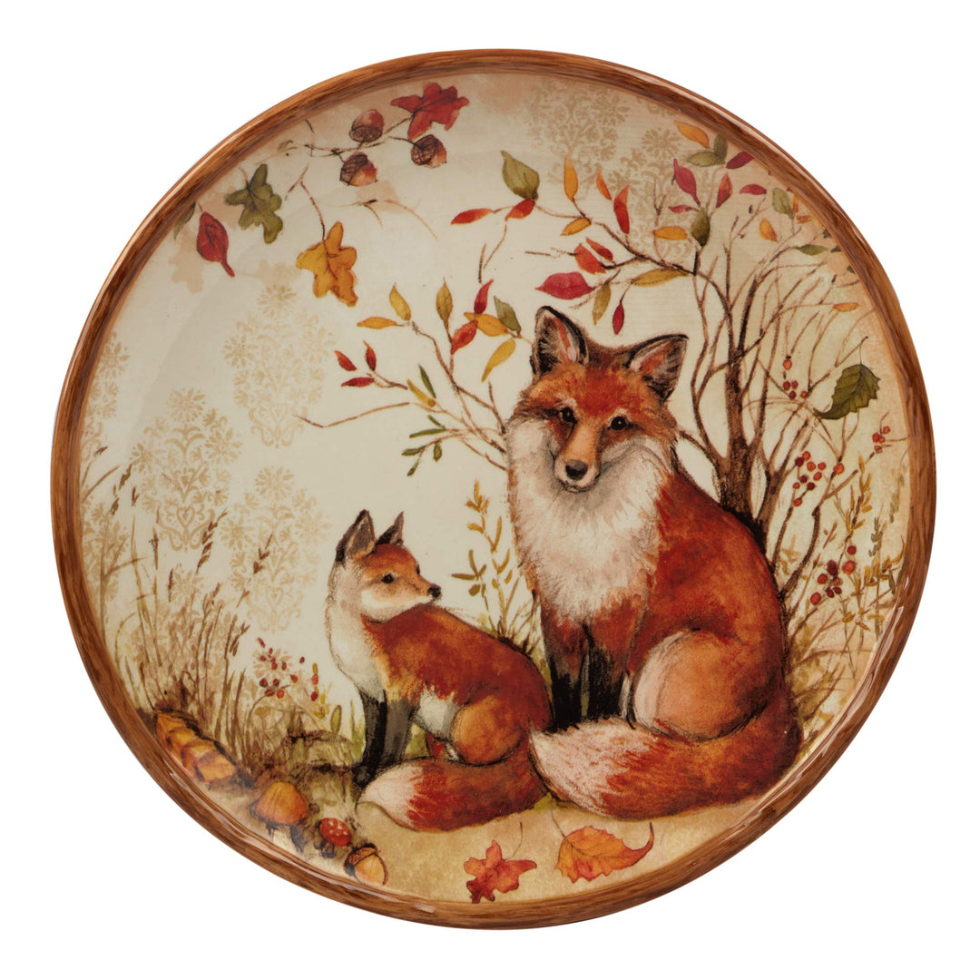 Certified International Pine Forest 10.5'' Dinner Plates Large Multicolor Set of - Diamond Home USA