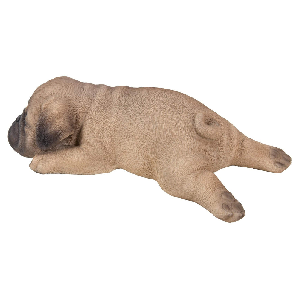 Pug Puppy Sleeping Polyresin - Diamond Home USA