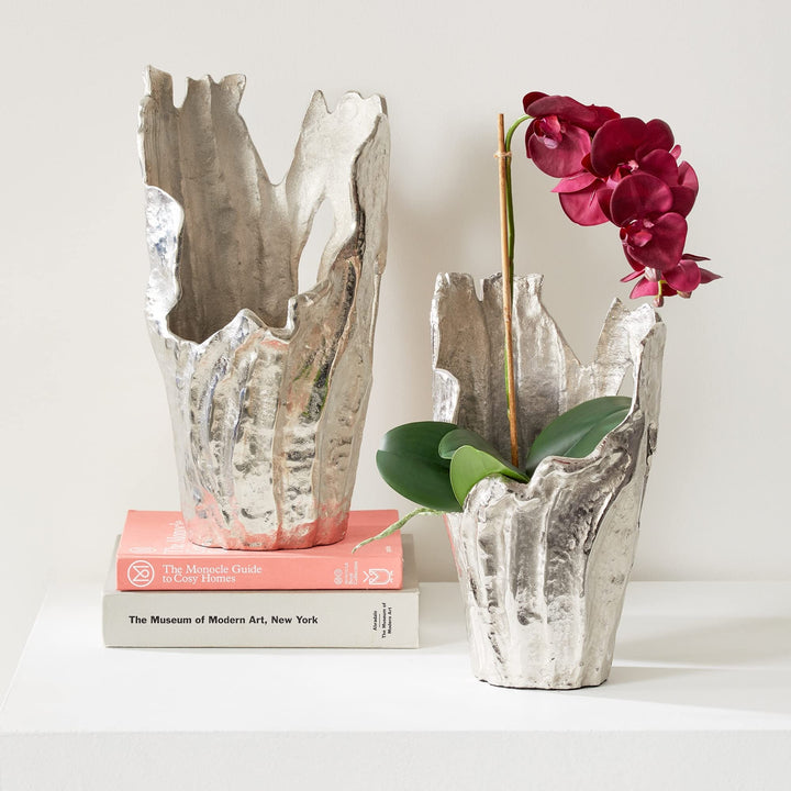 Vase Large Silver - Diamond Home USA