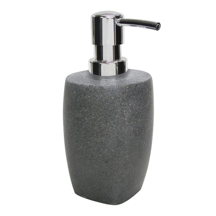 Charcoal Stone Lotion Pump Solid Color Modern Contemporary Resin