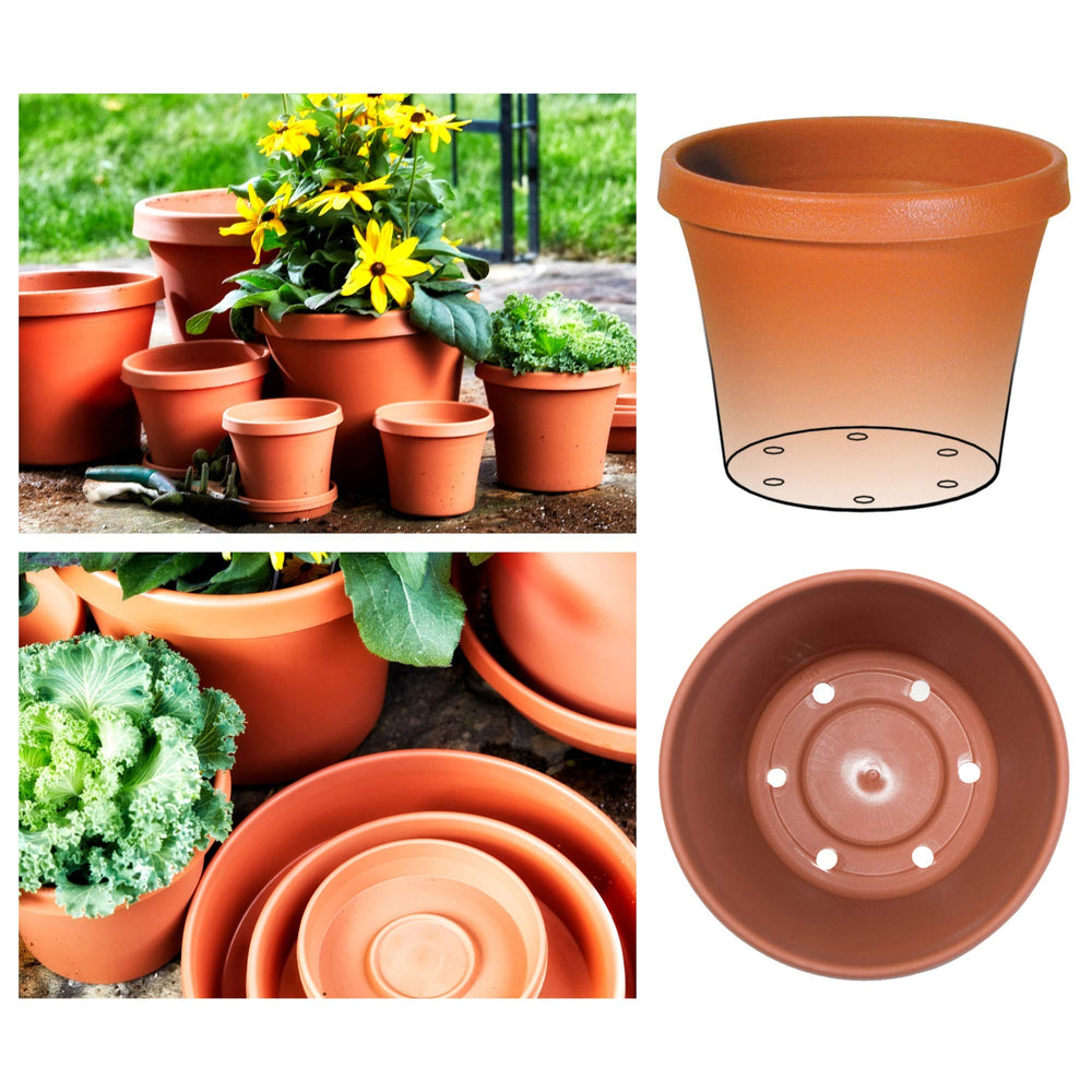 Bloem Terra Pot Planter - 24" - Living Green - Diamond Home USA